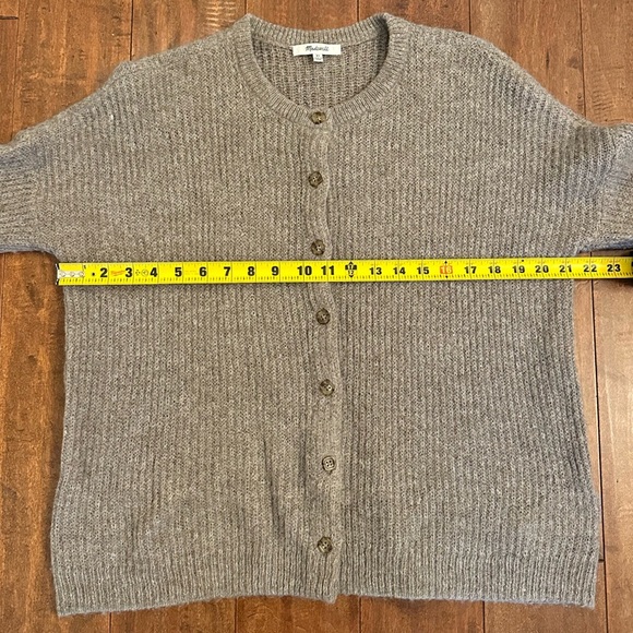 Madewell Beige Bellaire Cardigan Sweater Sz XS - Picture 6 of 8